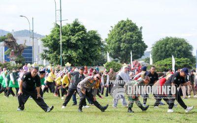 Meriah, Senam Sehat dan Cek Kesehatan Gratis Sambut Hari Jadi Banjarnegara