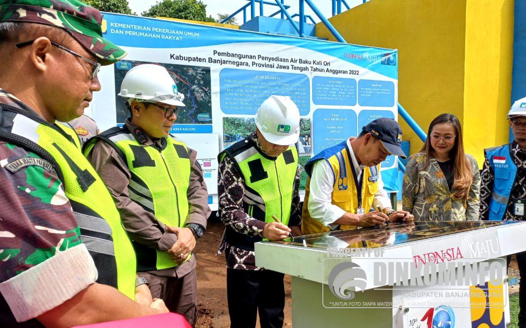 SPAB Kali Ori Sigaluh Bisa Produksi Air Bersih 100 Liter per Detik