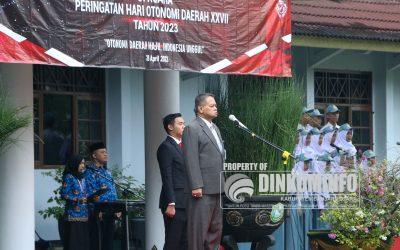 Peringati Hari Otonomi Daerah ke 27, Pj Bupati: Mari Berjuang Bersama Membangun Banjarnegara