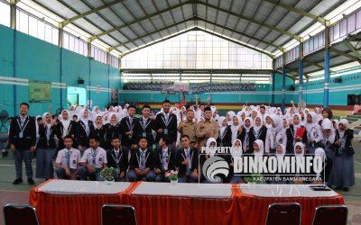 Dinas Kominfo Ajak Pelajar SMK N 1 Bawang Bijak Bermedia Sosial