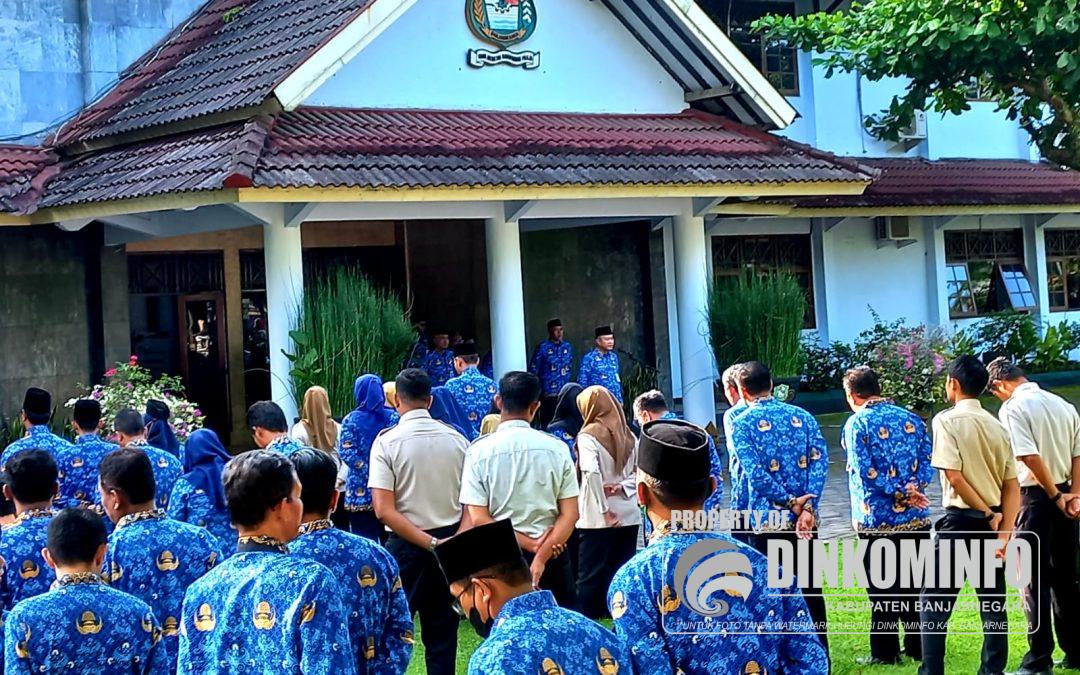 Pimpin Apel Pagi, Sekda Ingatkan agar ASN Tak Berlebihan dalam Menyambut Idul Fitri