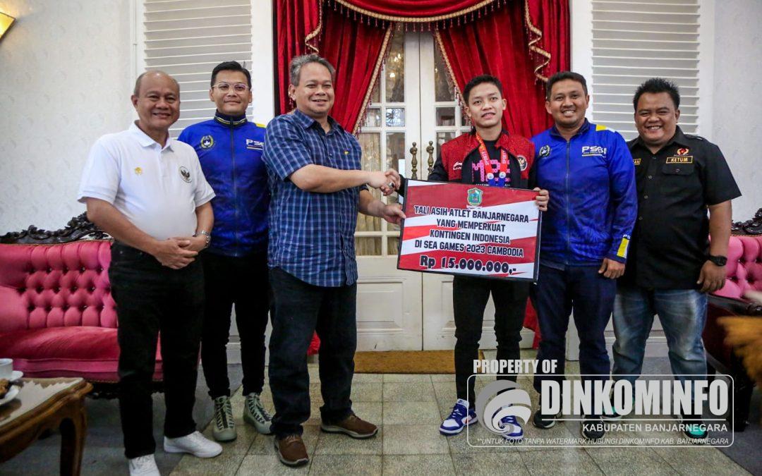 Sambut Peraih Mendali Emas SEA Games, Pj Bupati Harapkan Semangat Juara Rio Mampu Memotivasi Para Atlet di Banjarnegara