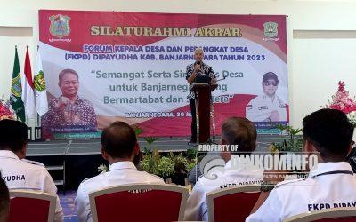 Hadiri Silaturahmi Akbar FKPD di Banjarnegara Ganjar ingatkan soal Peran Penting Kades Dalam Penurunan Kemiskinan dan Stunting