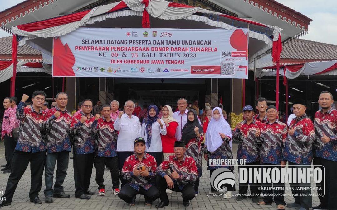 Sebanyak 18 Pahlawan Kemanusiaan Asal Banjarnegara Terima Penghargaan Dari Gubernur Jawa Tengah