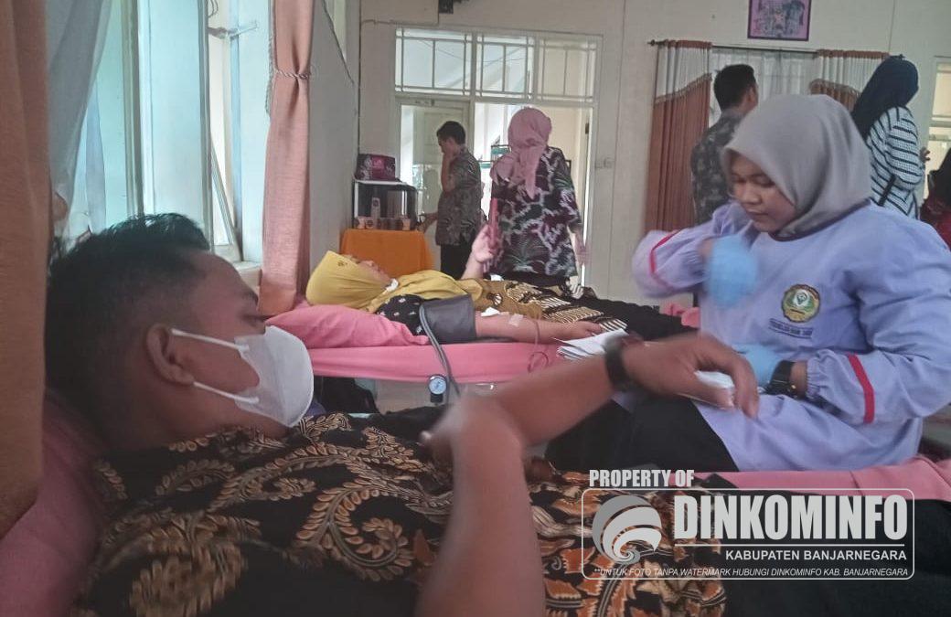 Donor Darah Hardiknas di Banjarnegara Kumpulkan 134 Kantong Darah