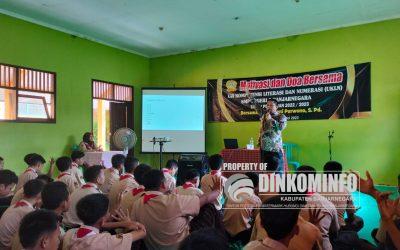 Jelang UKLN, SMPN 3 Banjarnegara Gelar Training Motivasi Literasi