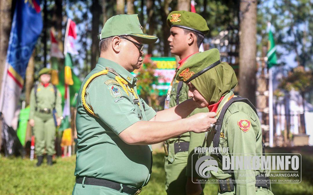 Buka Jambore Satlinmas Kabupaten Banjarnegara, Pj Bupati: Jadi Ajang Silaturahmi dan Peningkatan Kapasitas