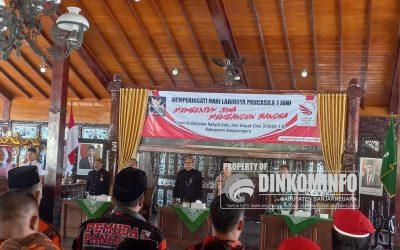 Peringati Hari Lahir Pancasila, Pj Bupati Tri Harso Ajak Masyarakat Bersatu, Bergotong Royong selesaikan Permasalahan di Banjarnegara