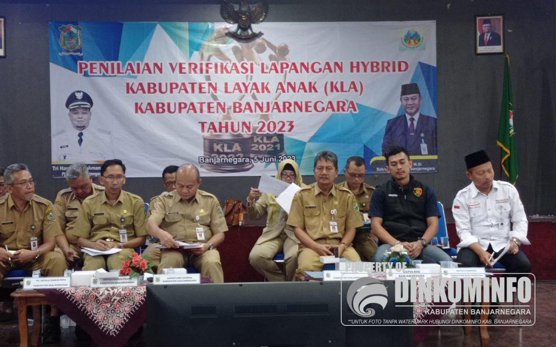 Banjarnegara Ikuti Penilaian Verifikasi Lapangan Kabupaten Layak Anak