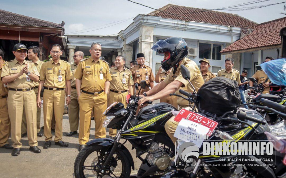 Dukung Optimalisasi Kinerja Aparat Desa, Pemkab Banjarnegara Salurkan 266 Unit Sepeda Motor