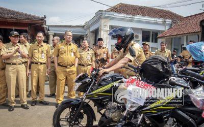 Dukung Optimalisasi Kinerja Aparat Desa, Pemkab Banjarnegara Salurkan 266 Unit Sepeda Motor