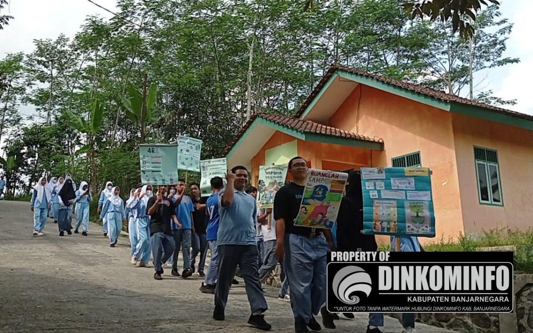 Aksi Nyata P5, Siswa SMAN 1 Sigaluh Hunting dan Kampanye Peduli Sampah