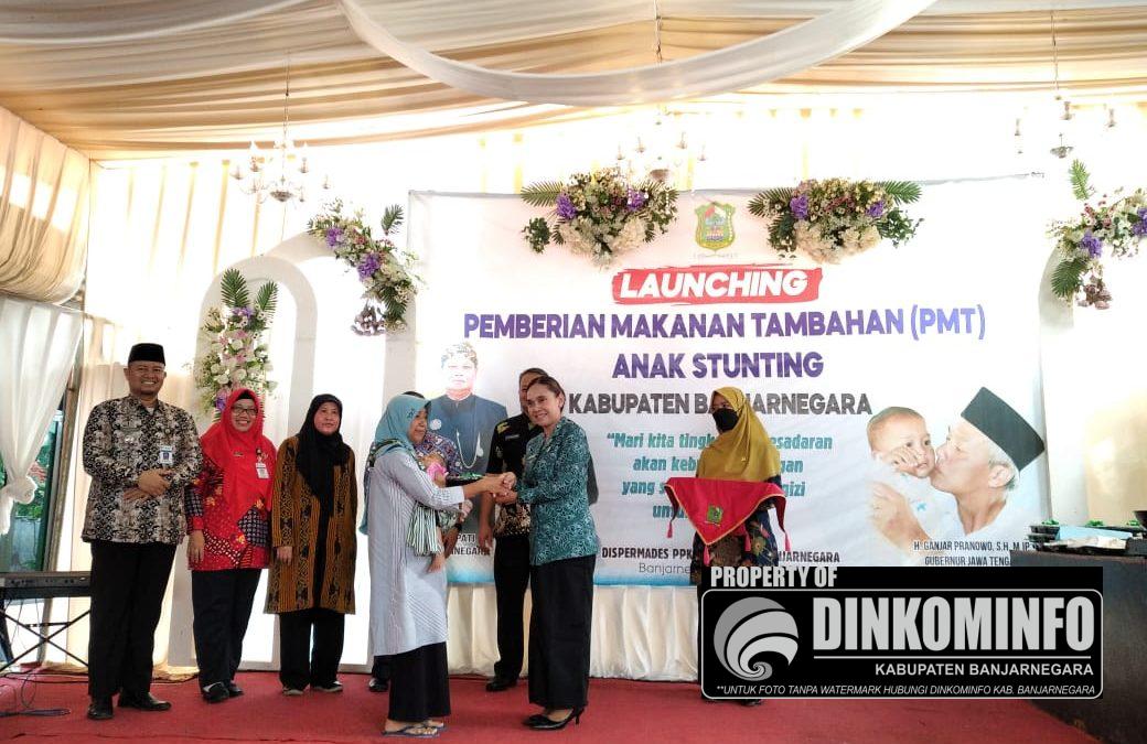 PJ Bupati Launching Program Pemberian Makanan Tambahan (PMT) untuk Balita Stunting