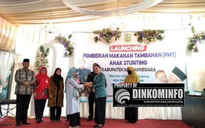 PJ Bupati Launching Program Pemberian Makanan Tambahan (PMT) untuk Balita Stunting