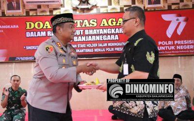Polres Banjarnegara Gelar Doa Lintas Agama Jelang HUT Bhayangkara Ke-77