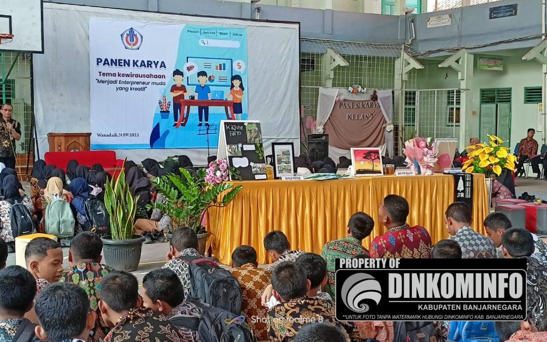 Penuh Kreasi, Panen Karya P5 SMP Negeri 1 Wanadadi