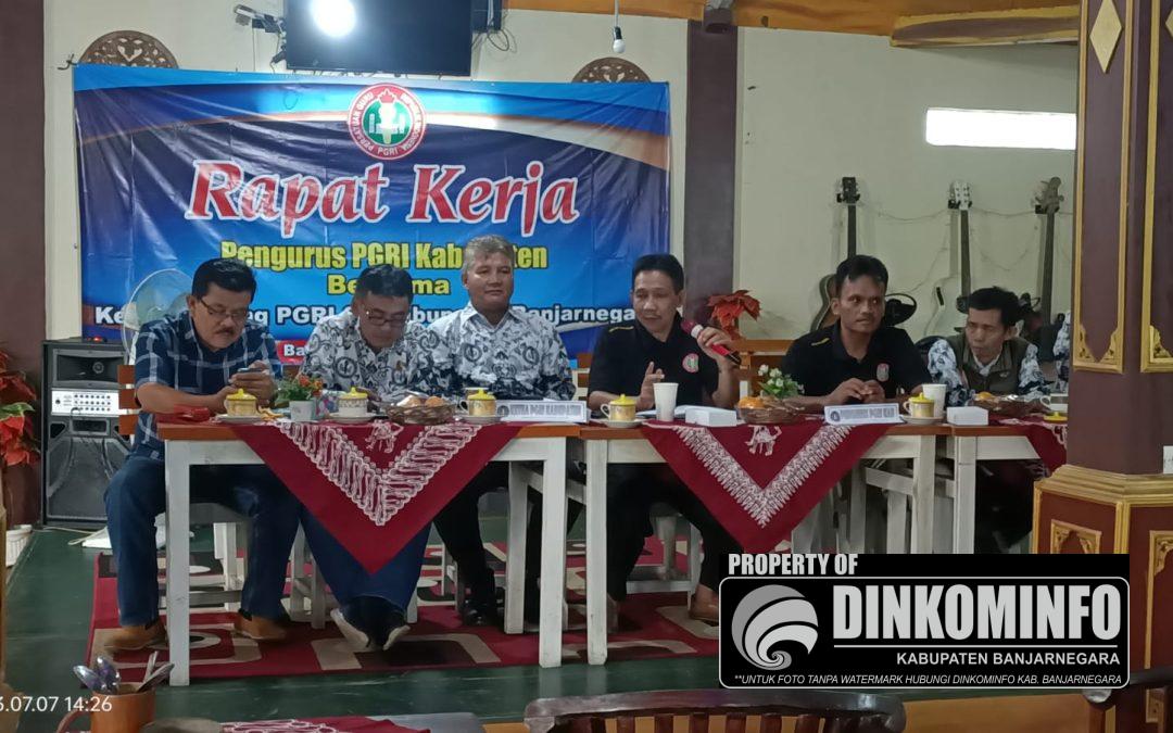 Perkuat Organisasi, Jelang Konker PGRI Banjarnegara Gelar RakerÃ‚