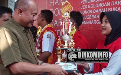 SMAN 1 Karangkobar Juarai Lomba ILM Donor Darah 2023