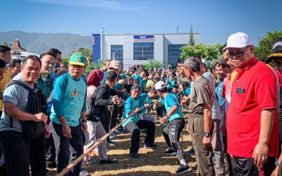 Diikuti ASN Lintas OPD, Senam Bersama dan Lomba-Lomba Awali Semarak HUT Ke-78 RI