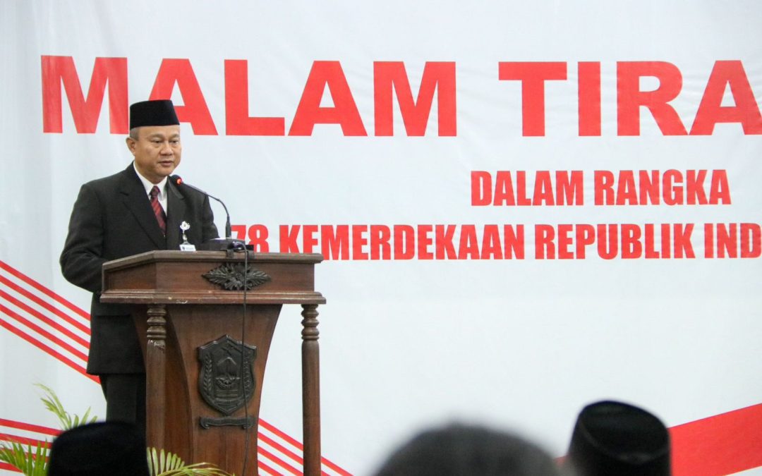 Gelar Malam Tirakatan dan Renungan Suci, Sekda Umumkan Rangkaian Acara untuk Masyarakat