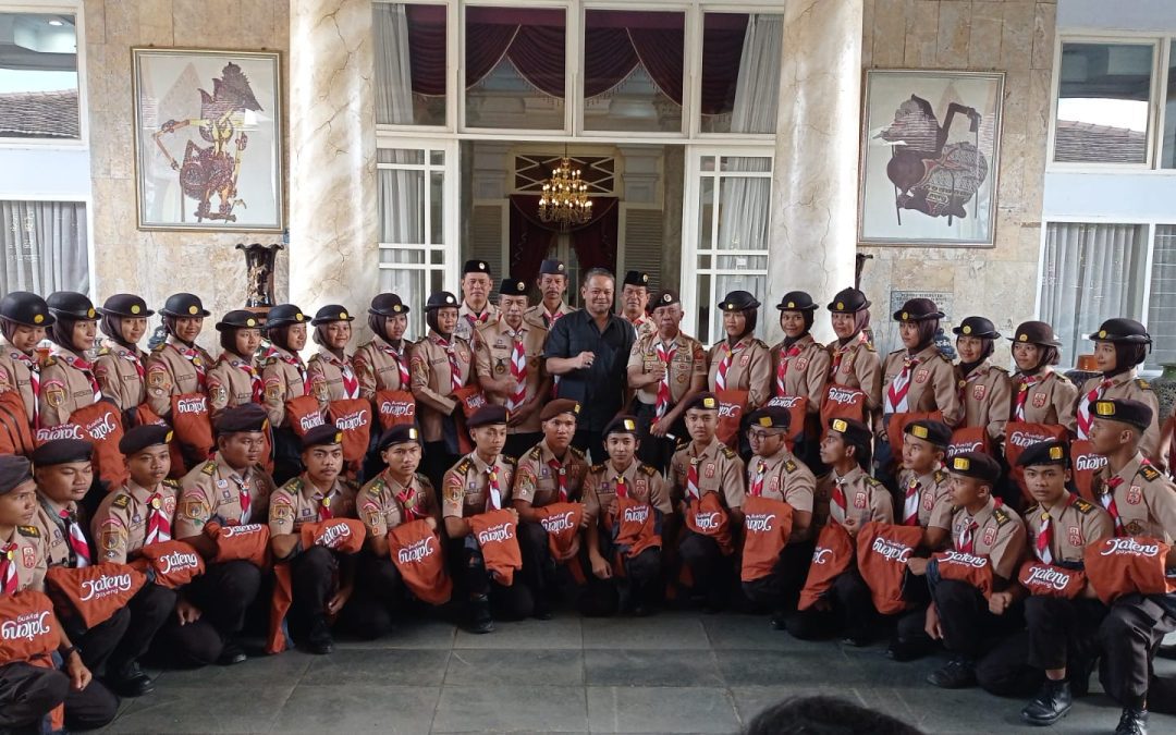 PJ Bupati Lepas Kontingen Kwarcab Banjarnegara Ikuti Raimuna