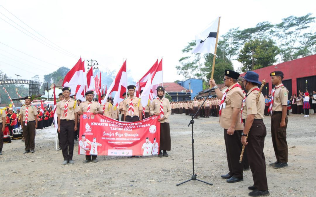 Kwarcab Kabupaten Banjarnegara Terima Estafet Tunas Kelapa 2023 dari Wonosobo