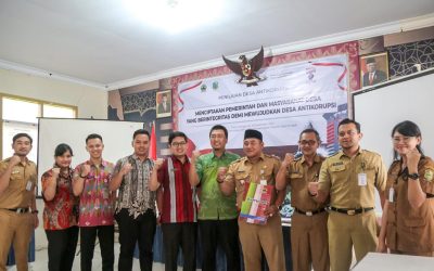 Penilaian Desa Anti Korupsi, Desa Sijenggung Raih Nilai 97,5