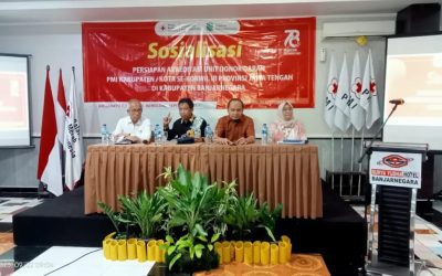 PMI Korwil 3 Jawa Tengah Ikuti Sosialisasi Persiapan Akreditasi