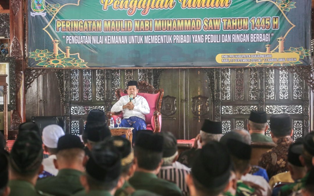 Peringatan Maulid Nabi Muhammad 1445 H, Membangun Rohani Wujudkan Manusia Berahlak Terpuji