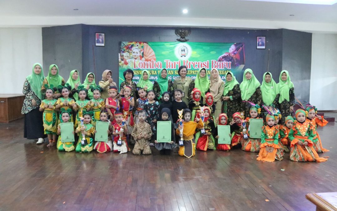 GOPTKI Banjarnegara Gelar Lomba Tari Kreasi Baru Siswa TK/RA