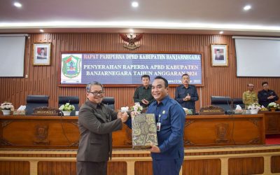 Penyerahan Raperda APBD Tahun Anggaran 2024 Pemkab Dukung Perekonomian Daerah Berbasis Pertanian
