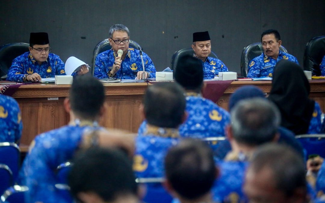 Buka Rakor POK Triwulan III, Pj Bupati Minta OPD Lakukan Percepatan Kejar Target Realisasi APBD 2023