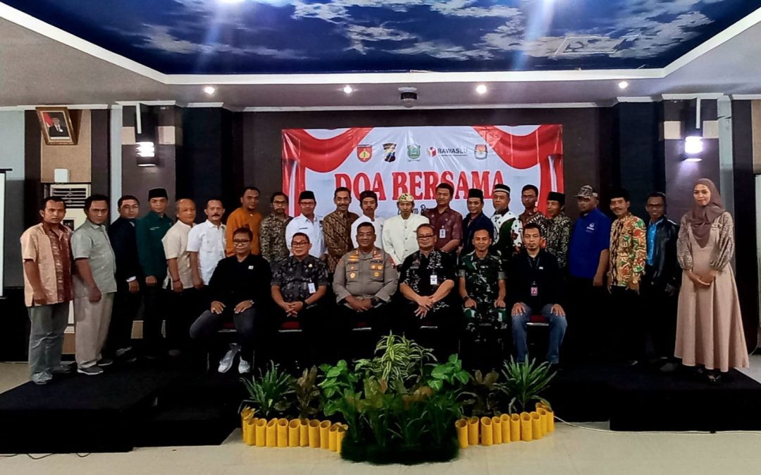 Hadiri Rakor Lintas Sektoral,  Pj Bupati Tri Harso  Ingin Semua Unsur Terkait Sukseskan Pemilu 2024