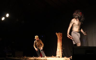 Pj Bupati Nobar bersama Komunitas Teater Ã¢â‚¬ËœGendurwo GugatÃ¢â‚¬â„¢ karya Drajat Mentas di Pendapa Dipayudha