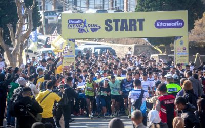 Diikuti Ribuan Runner, Pj Bupati Tri Harso Berharap Dieng Run Lari Atas Awan Jadi Agenda Tahunan