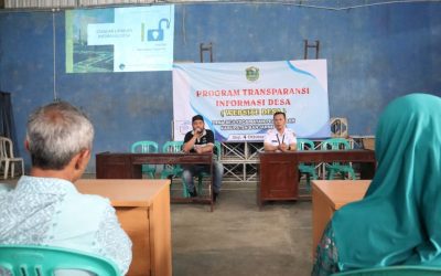 Dinkominfo Banjarnegara Jadi Narasumber Dalam Program Transparansi Informasi Desa Beji Kecamatan Pejawaran