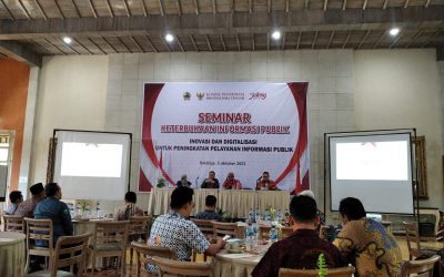 PPID Kabupaten Banjarnegara Ikuti Seminar Keterbukaan Informasi Publik