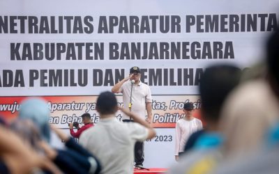 Pj Bupati Pimpin Apel Netralitas Aparat dan Pakta Integritas pada Pemilu 2024