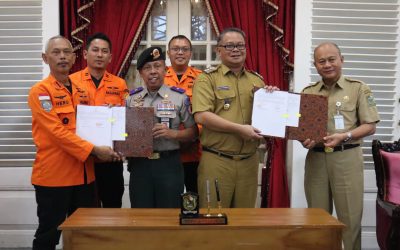Optimalkan Penanganan Bencana, Pemkab Banjarnegara Jalin Kerja Sama dengan Kantor Pencarian dan Pertolongan SAR Semarang