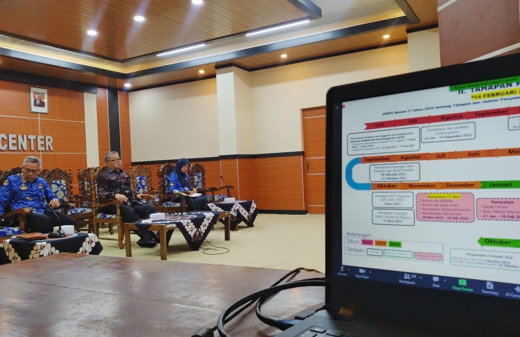 Pj Bupati Tri Harso Ikuti Arahan dari Mendagri Terkait Netralitas ASN Jelang Pemilu