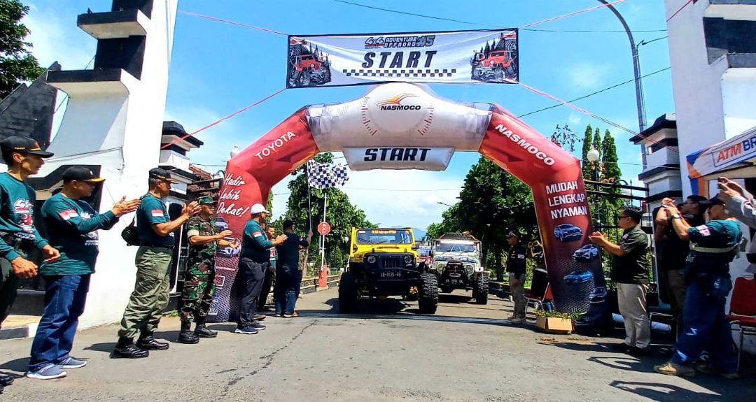 150 Peserta Ikuti Offroad Jelajah Wisata Banjarnegara Adventure Offroad