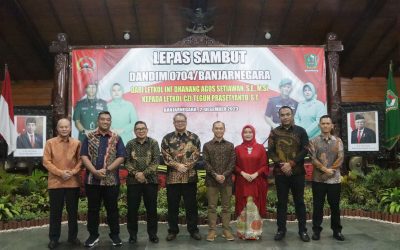 Penuh Keharuan, Pisah Sambut Dandim 0704 Banjarnegara