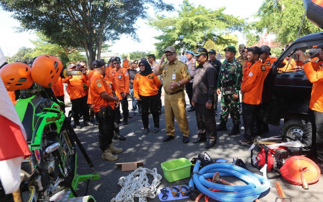 Tingkatkan Kewaspadaan, BPBD Gelar Apel Kesiapsiagaan Menghadapi Bencana Hidrometeorologi