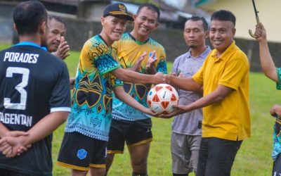 Jalin Silaturrahmi, PS Pemda Gelar Pertandingan Sepak Bola dengan Tim Kecamatan