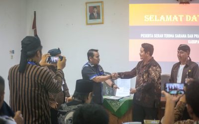 Serah Terima Hasil Pekerjaan SPAM/SPB Tahun 2022