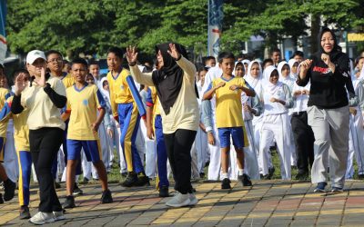 Senam Sehat Bersama Meriahkan Hari Jadi keÃ¢â‚¬â€œ453 Kabupaten Banjarnegara