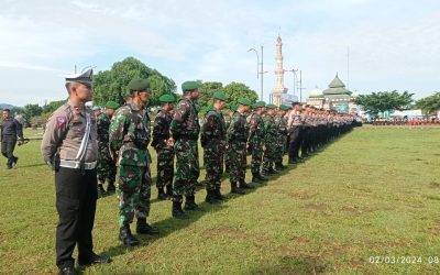 Apel Gelar Pasukan Operasi Keselamatan Lalu Lintas 2024, Upaya Turunkan Angka Lakalalin