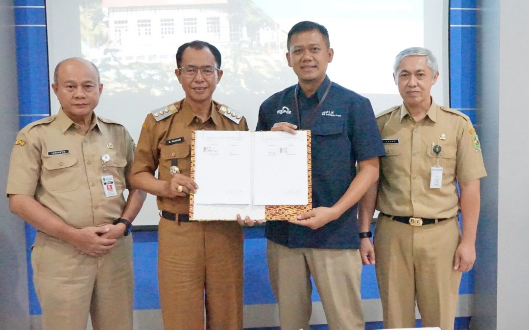 PLN Indonesia Power dan Pemkab Banjarnegara Tanda Tangai MoU Pengelolaan dan Pengamanan Aset