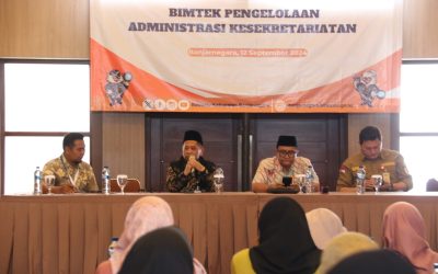 Hadapi Pilkada serentak 2024 Bawaslu Gelar Bimtek Pengelolaan Administrasi Kesekretariatan