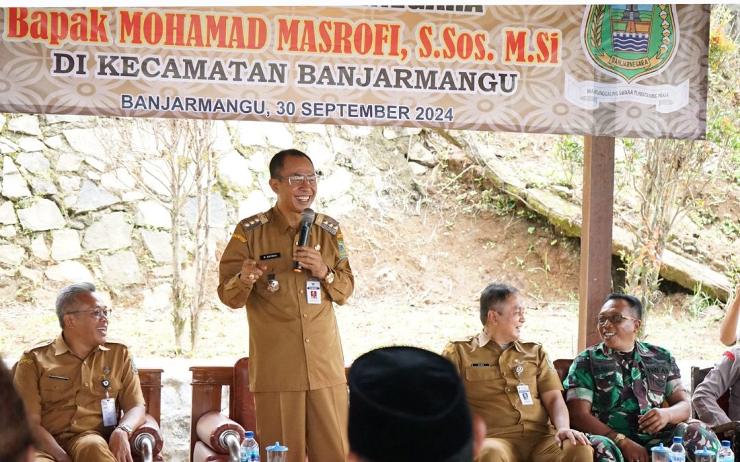 Kunjungan Kerja Terakhir Ke Wilayah Banjarmangu, Pj Bupati Ajak Camat dan Kades Bersama Selesaikan Permasalahan Daerah